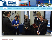 Tablet Screenshot of mhima.org